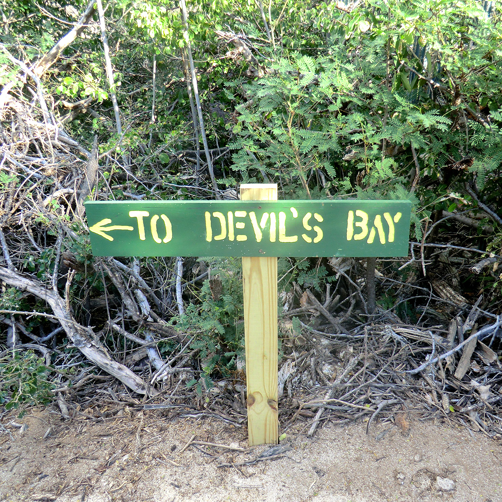 Devil's Bay in the British Virgin Islands